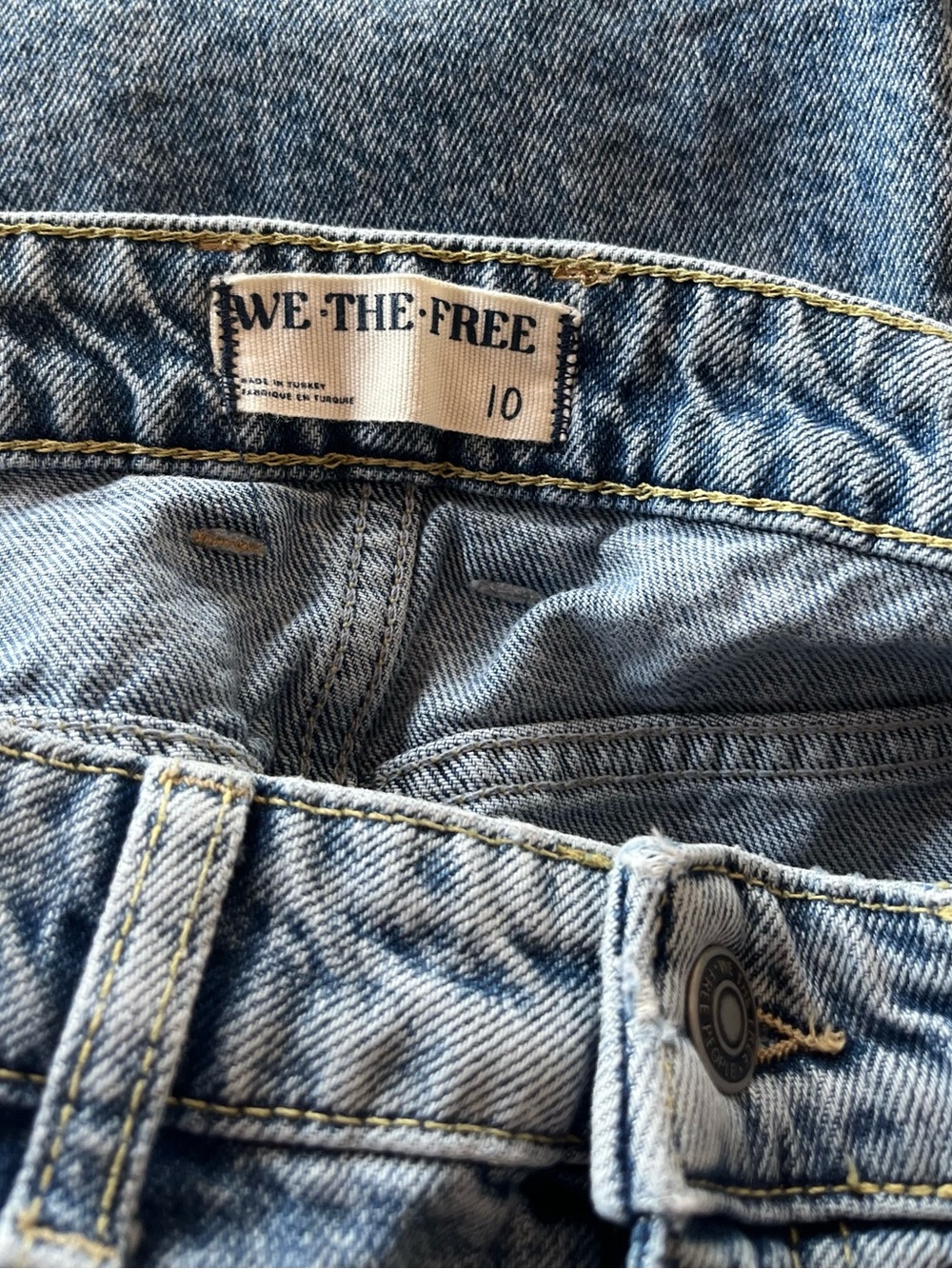 “We the Free” ‘Come as You Are’ DENIM MAXI SKIRT; Size 10; A-Line; mid-rise - Picture 5 of 5